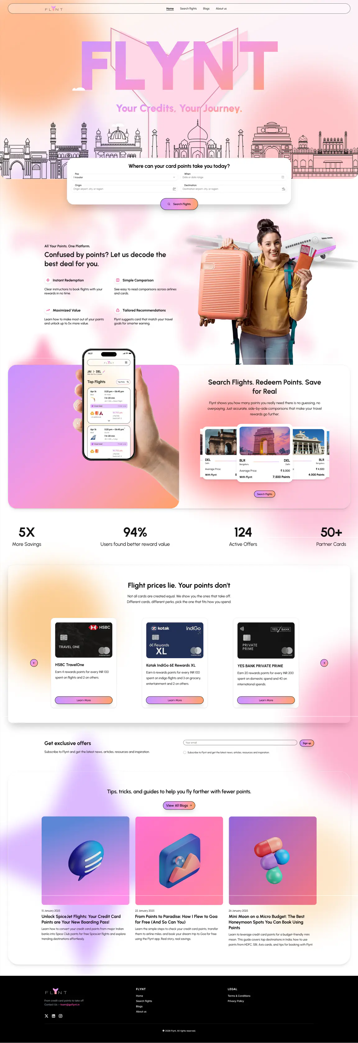 Flynt home page